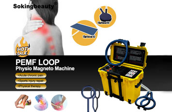 yellow dual control pemf machine