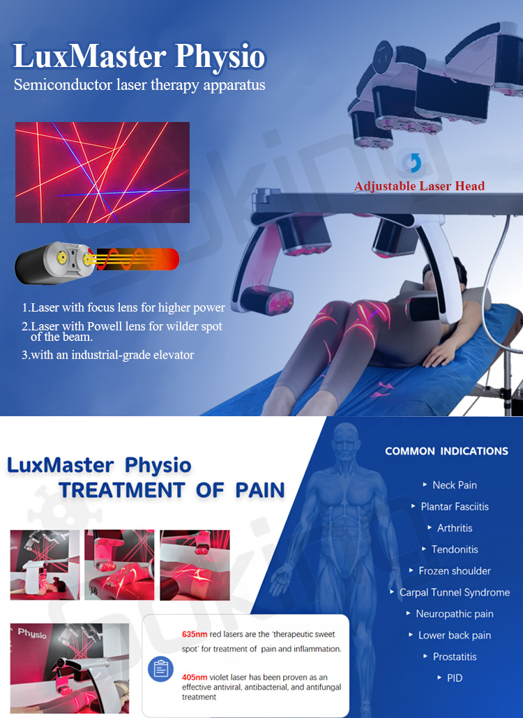 Physio Laser Therapy Machine Low Level Cold Physiotherapy