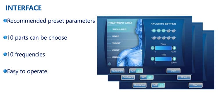 magnetic machine for physiotherapy