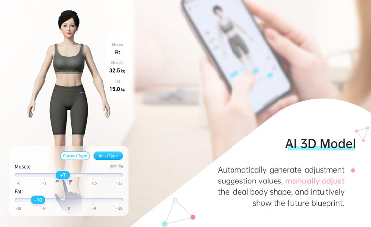 body analyzing scale