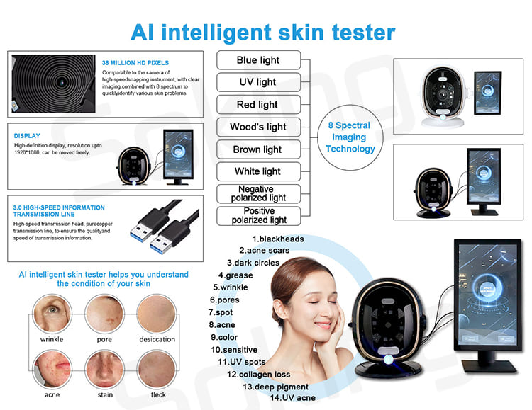 skin analysis machine