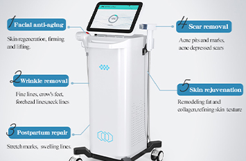 RF Microneedle Ice Hammer Machine