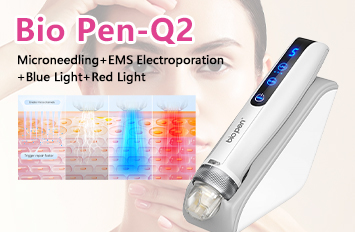 LED microneedling pen